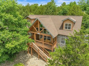 Exterior - Rustic Cabin with 4 Master Suites by SDC! (Branson West)
