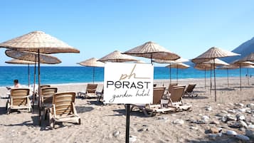 Private beach nearby, free beach shuttle, sun-loungers, beach umbrellas