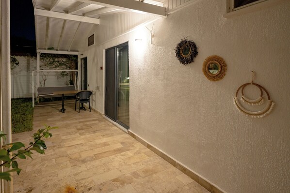 Family Apartment, Balcony, Garden View | Terrace/patio