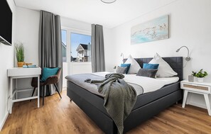 2 soverom, strykejern/-brett, reiseseng for barn og wi-fi (inkludert)