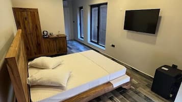 Chambre Double Familiale | 1 chambre, draps en coton égyptien, literie de qualité supérieure