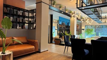 Sala de estar en el lobby