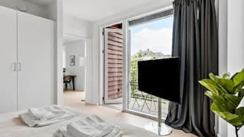 2 Schlafzimmer, Schreibtisch, Bügeleisen/Bügelbrett, WLAN