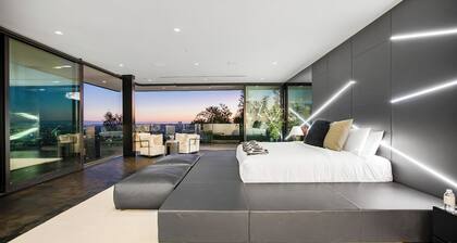 London Dream: Glamorous Sunset Strip Modern Compound with Theater, Pool & Spa