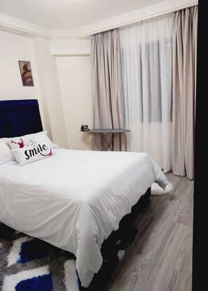 1 bedroom, iron/ironing board, free WiFi, bed sheets