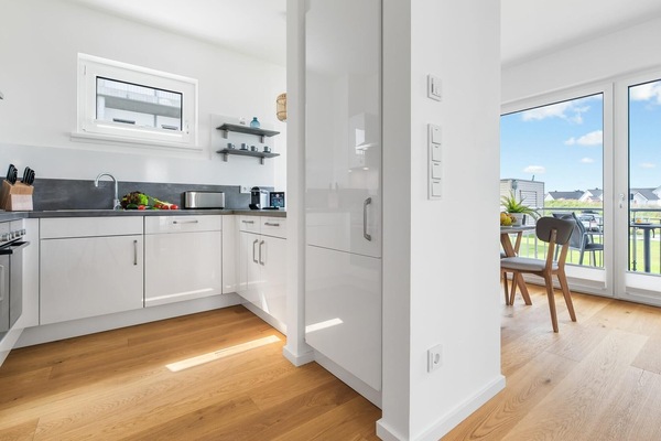 Refrigerador, horno, placa de cocina, lavavajillas