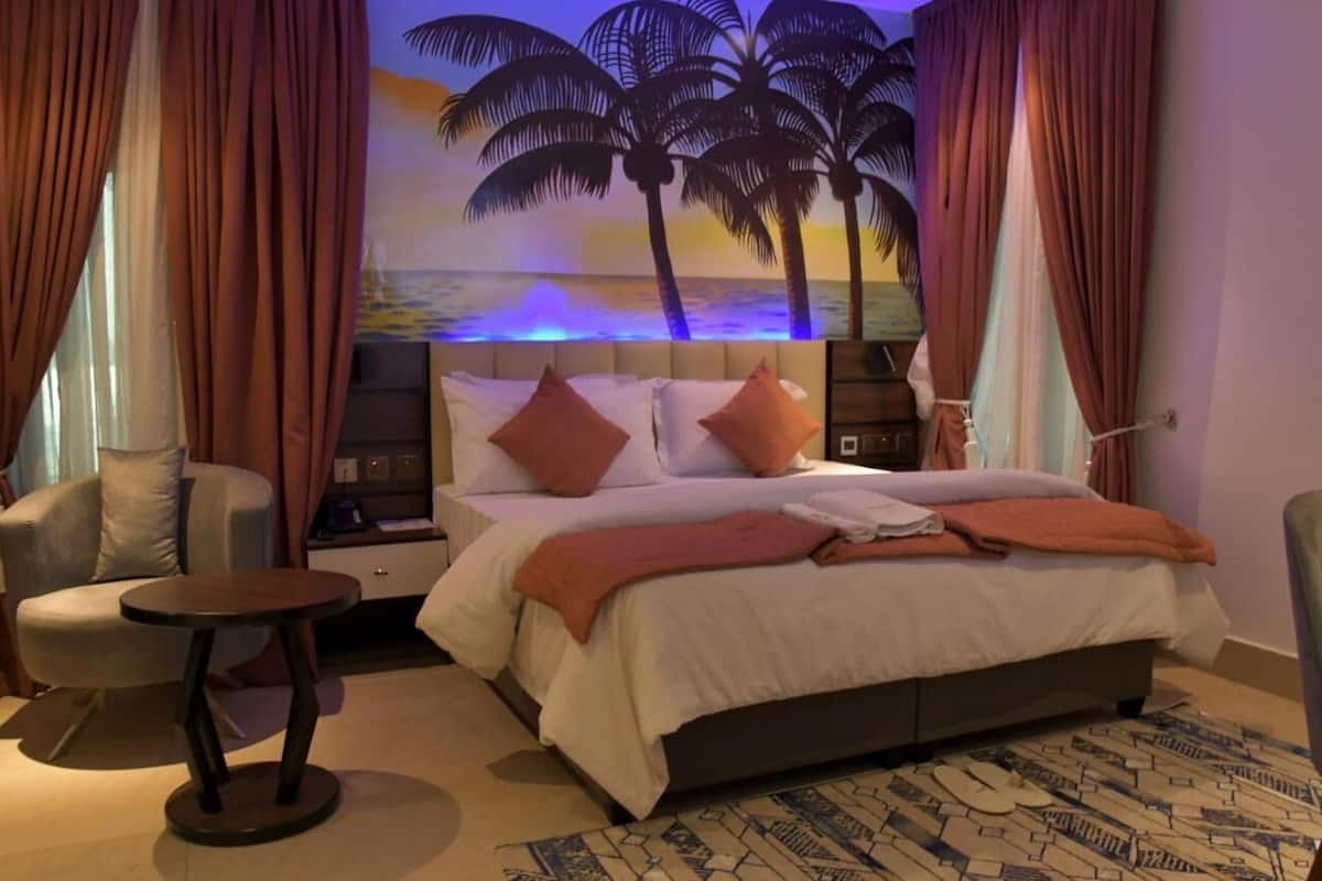 Studio Tiêu chuẩn, quang cảnh thành phố | Bàn, truy cập Internet không dây miễn phí, bộ trải giường