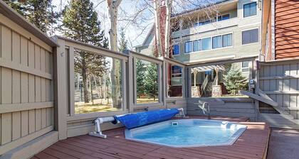 Ski Hill Bluebird Condo: Downtown Breck, Walk To Gondola