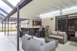Terrace/patio - "Summer Dream" - Large Family Pool Home (Tampa)