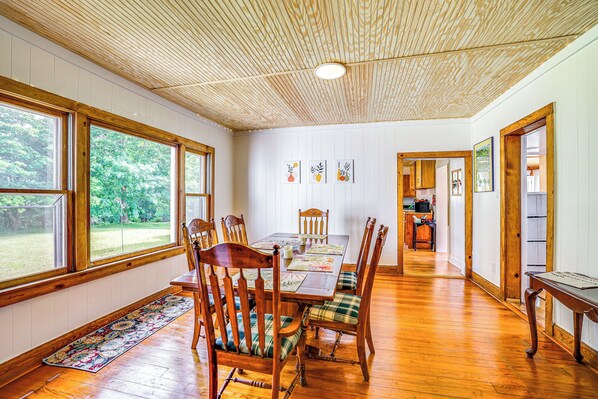 House (2 Bedrooms) | Interior - Historic Hawkins House Located on Sewanee Campus (Sewanee)