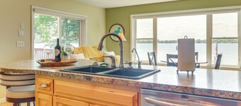 Lakeside Alexandria Retreat w/ Deck + Boat Dock!