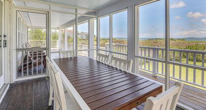 Waterfront Home w/ Screened Porch & Sunsets