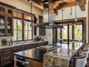 House, 6 Bedrooms | Private kitchen | Coffee/tea maker - 7 Renegade Rd 6 Bedroom Home by Moonlight Basin Lodging (Big Sky)