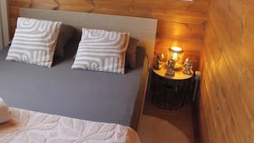 2 chambres, lit parapluie, Wi-Fi gratuit, draps fournis