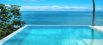 HR8 NEW Panoramic Ocean view villa - Jacuzzi - Concierge service - Security