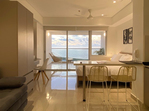 Apartment - w Bright Loft w Ocean View in Crespo (Cartagena)