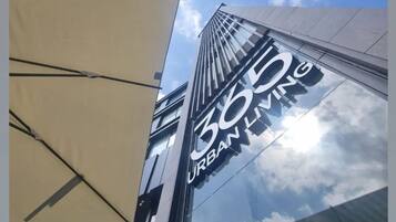 Fassade der Unterkunft