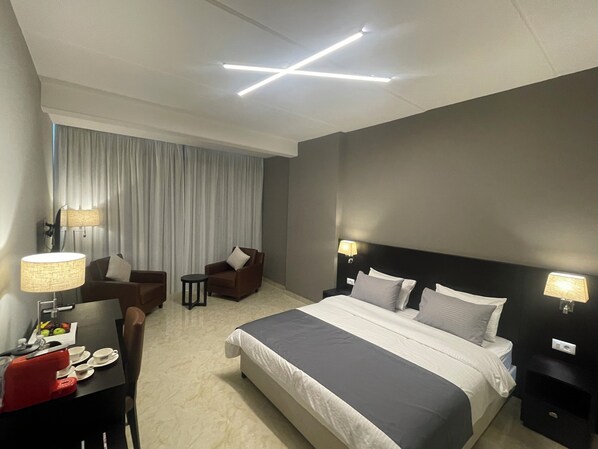 Double or Twin Room, Sea View | In-room safe, desk, laptop workspace, free WiFi - 365 Urban Living (Byblos)