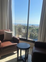 Svíta - sjávarsýn | Stofa | Sjónvarp