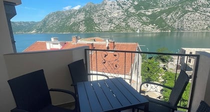 Luxury seaside apartment with Risan bay view and two bedrooms