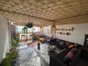 Living area - Amazigh surf house
 (Agadir)