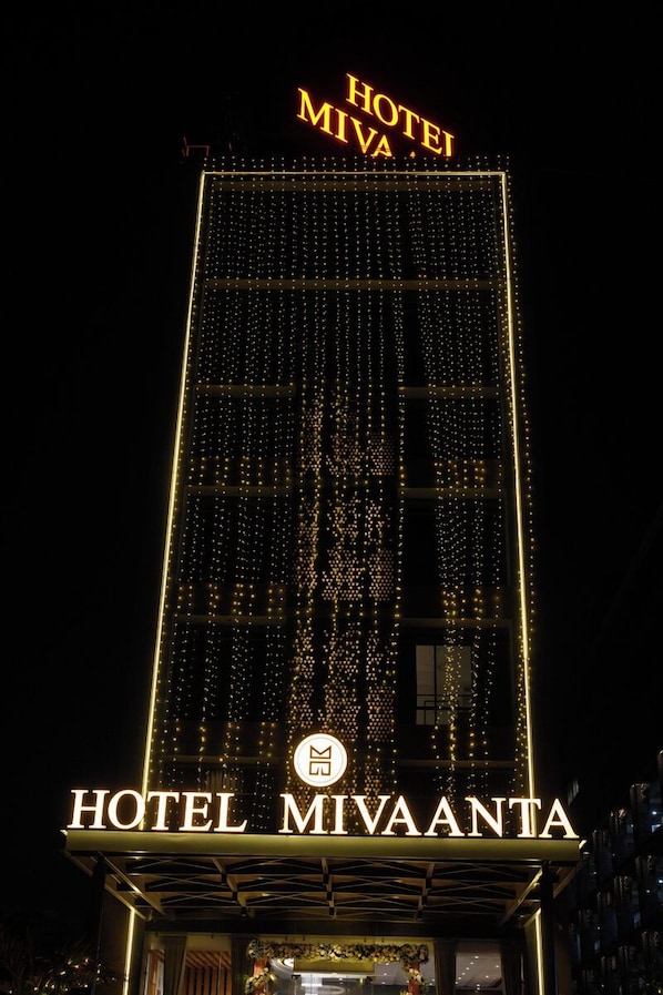 Fassade der Unterkunft