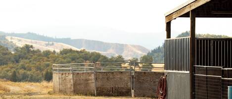 Enceinte de l’hébergement