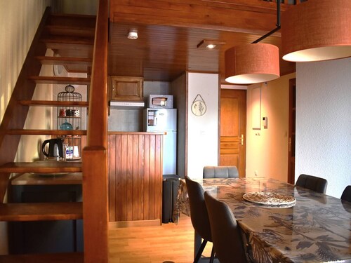 Duplex Chaleureux 3 Pièces avec Mezzanine pour Vacances