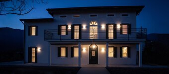 Casa Titti Polcenigo entire housing with a view of Friulian hills.