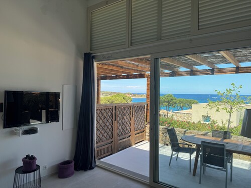 Petite Villa au Calme à 100 Mètres de la mer Terrasse Jardin vue mer