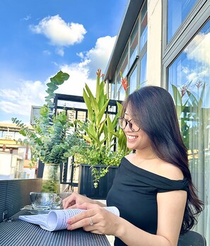 豪華雙人房, 陽台, 城市景觀 | 露台/庭院