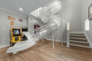 Interior - A&M Game House with Indoor Slide (College Station)
