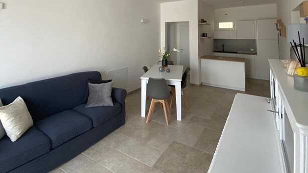 TV, fireplace - Charming 2-bedroom house in pleasant Torre San Giovanni with AC (Torre San Giovanni)