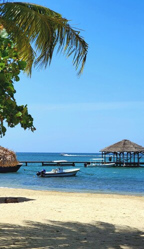 Tranquil Bungalow In Gated Beach Resort Community. Pool, Restaurant, Dive Shop