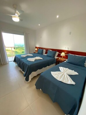 Comfort Triple Room, Mountain View | Desk, free WiFi - Pousada Alto da Serra (Valenca)