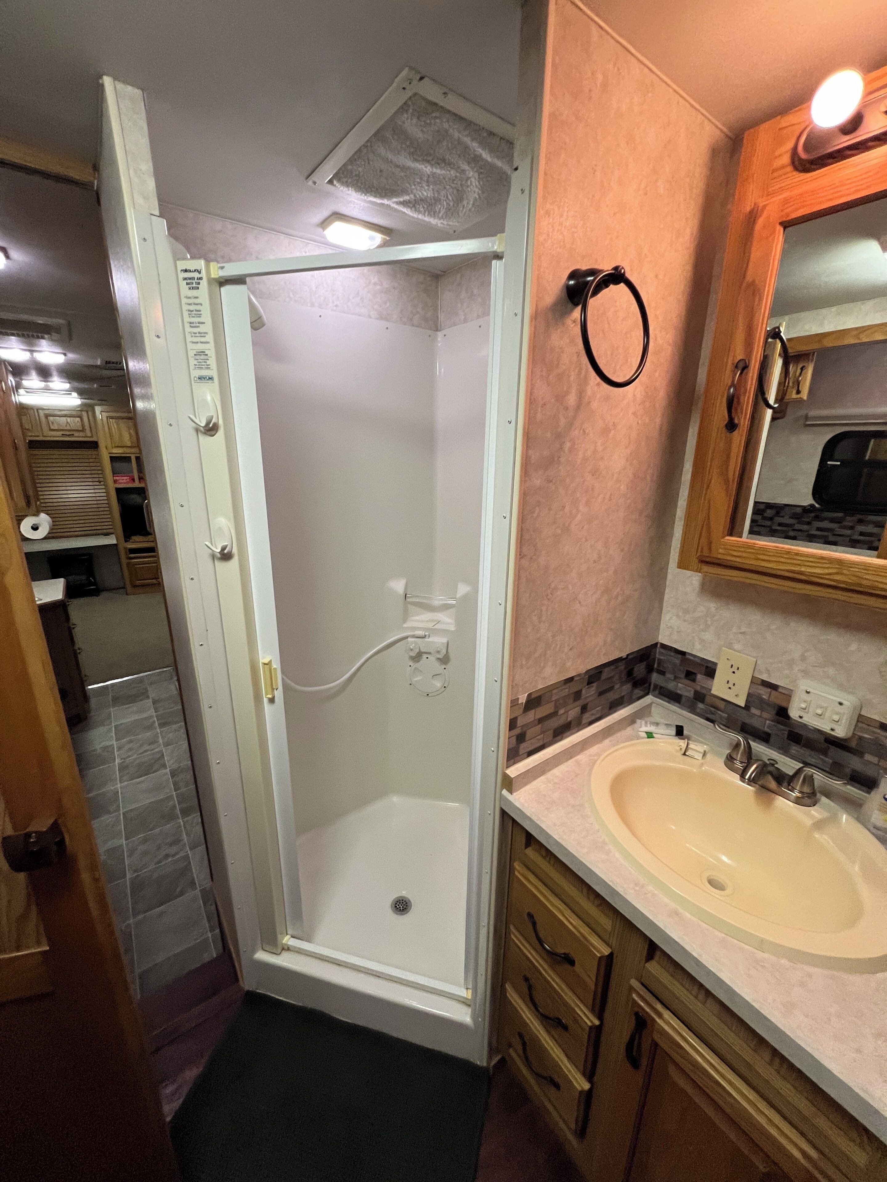 Towels, soap, toilet paper