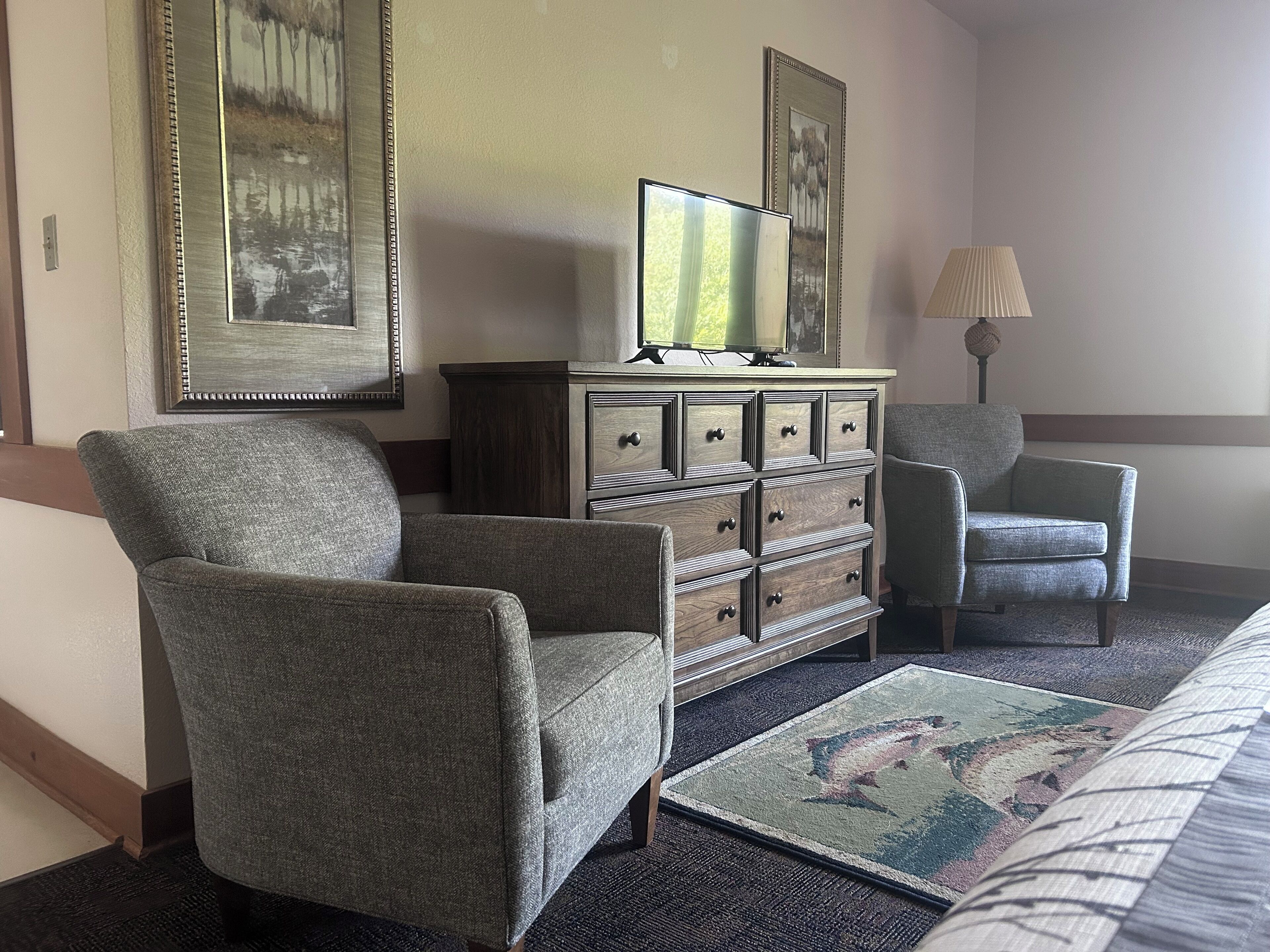 Suite estudio Confort, 2 camas de matrimonio, vistas a la montaña (118) | Zona de estar