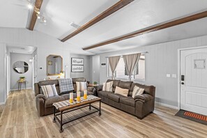 TV connectée, cheminée