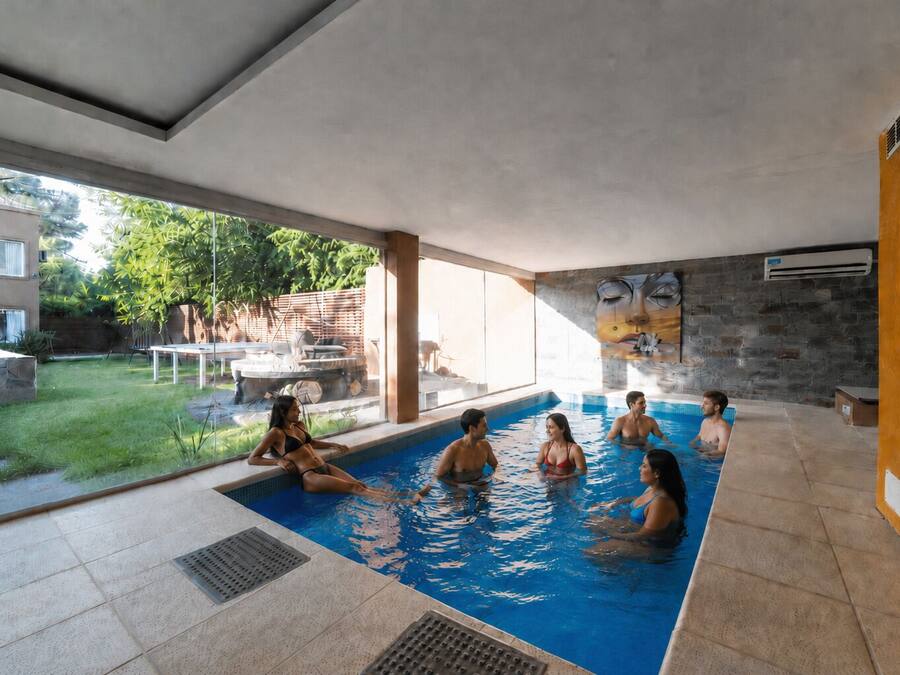 Bubbelpool inomhus