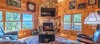 Mountain View Log Cabin