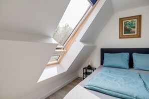 1 chambre, bureau, Wi-Fi, draps fournis