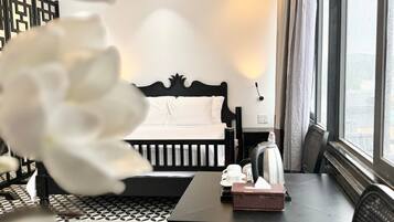 Junior-Studiosuite, 1 King-Bett, Executive-Etage | Wohnbereich