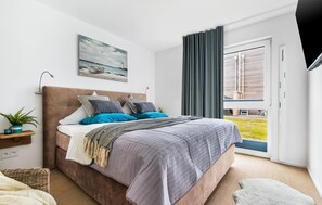 2 bedrooms, iron/ironing board, travel cot, free WiFi - Lovely apartment in Olpenitz with sauna (Olpenitz)