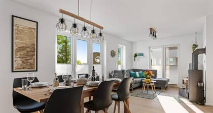 Appartement confortable à Olpenitz avec.