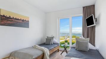 2 Schlafzimmer, Reisekinderbett, kostenloses WLAN