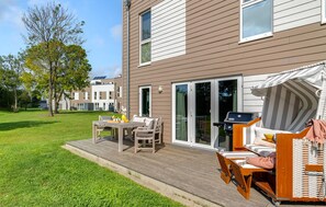 Outdoor dining - Beautiful apartment in Olpenitz (Olpenitz)