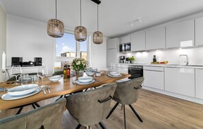 Fridge, microwave, oven, stovetop - Stunning apartment in Olpenitz (Olpenitz)