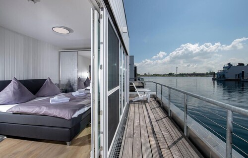 Tolles Schiff in Olpenitz mit Sauna