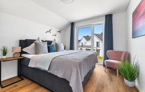 2 Schlafzimmer, Bügeleisen/Bügelbrett, Reisekinderbett, kostenloses WLAN