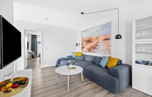 Fernseher, Kamin
